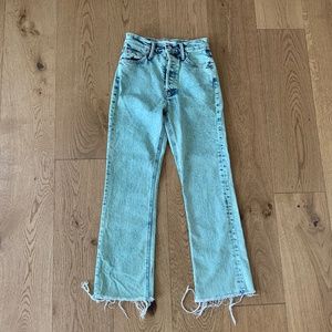 Mother superior acid washed jeans